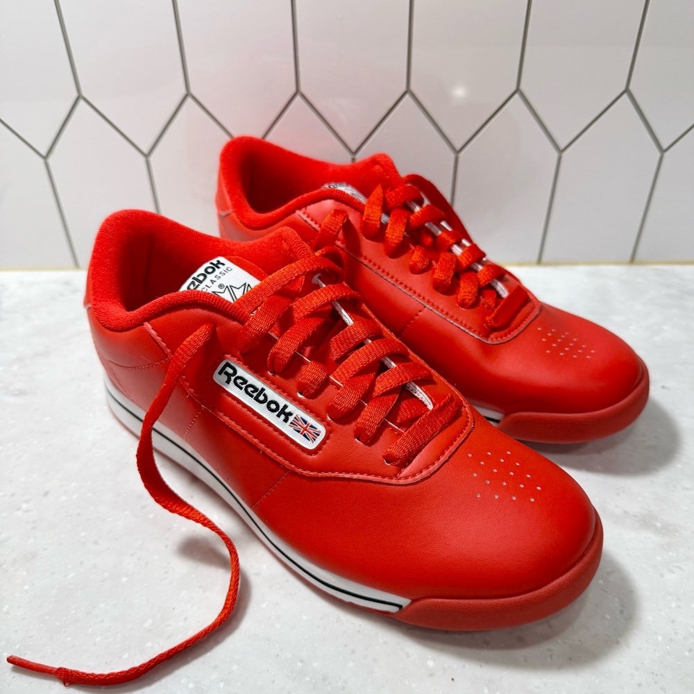 Reebok Red Sneakers